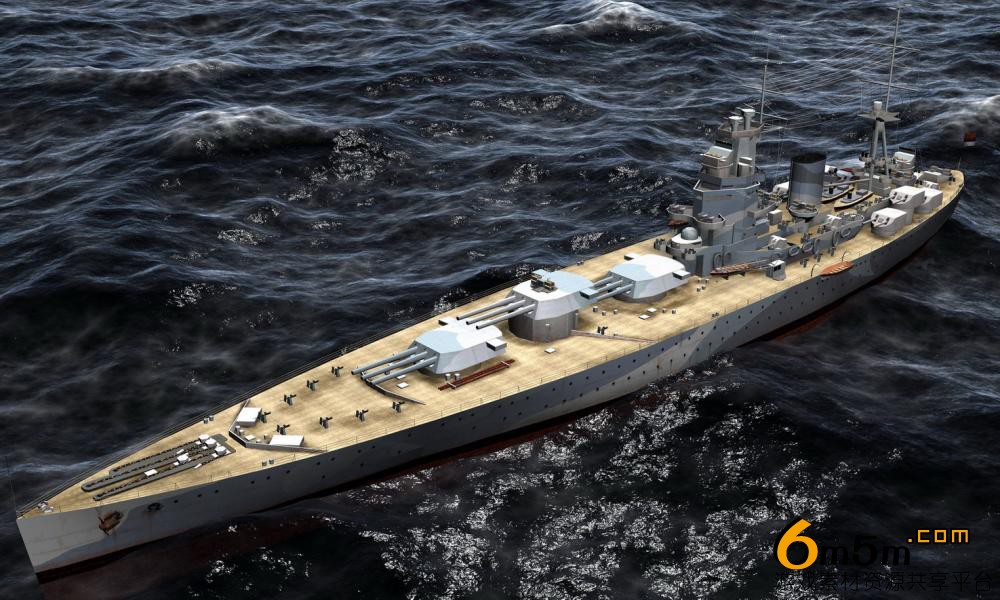 定安纳尔逊军舰模型
