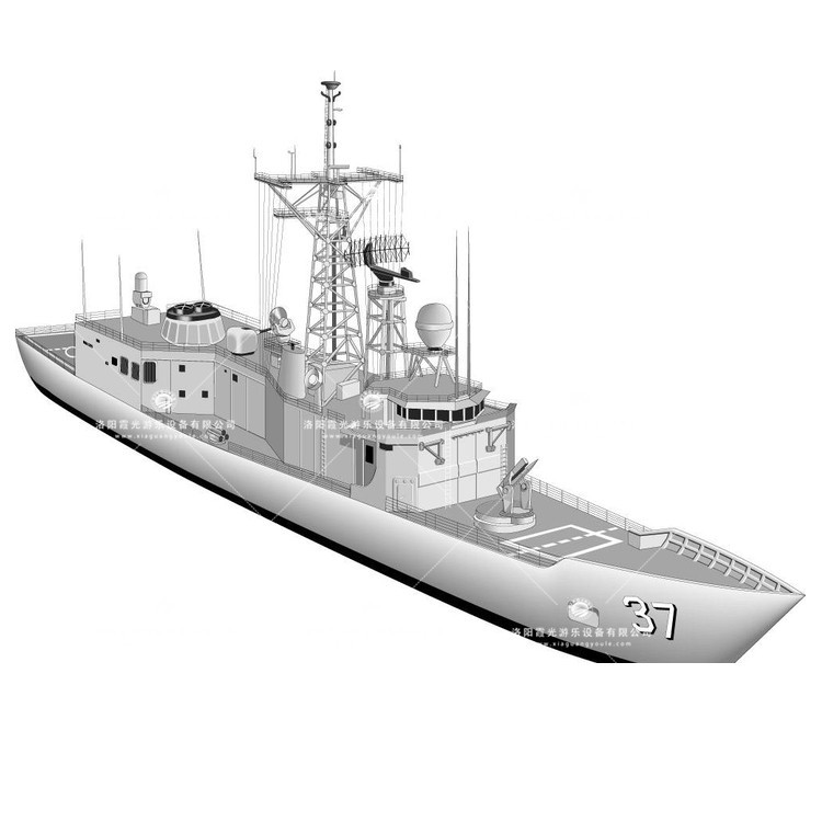 定安充气侦查船模型